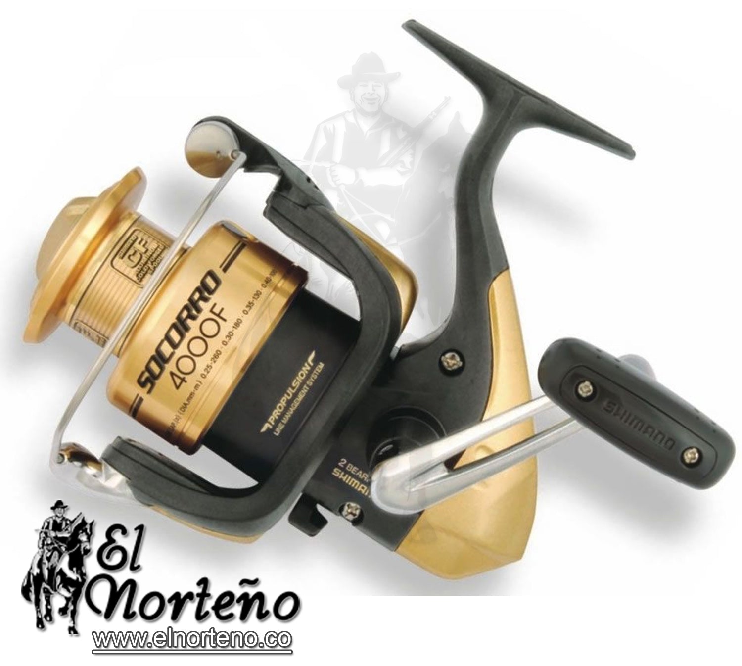MOLINETE SPINNING SHIMANO SOCORRO 4000F