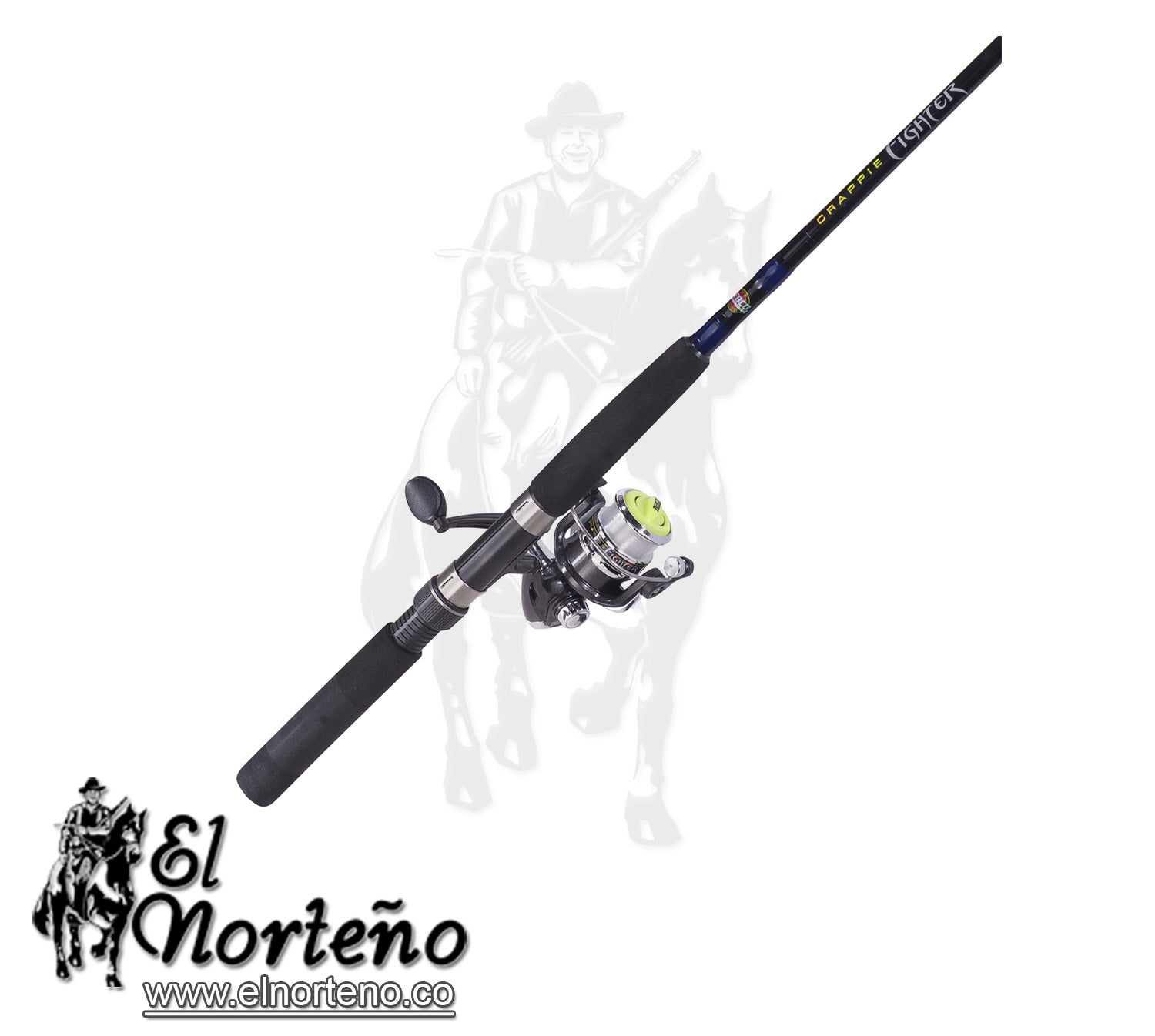 COMBO CAÑA SPINNING ZEBCO FIGHTER