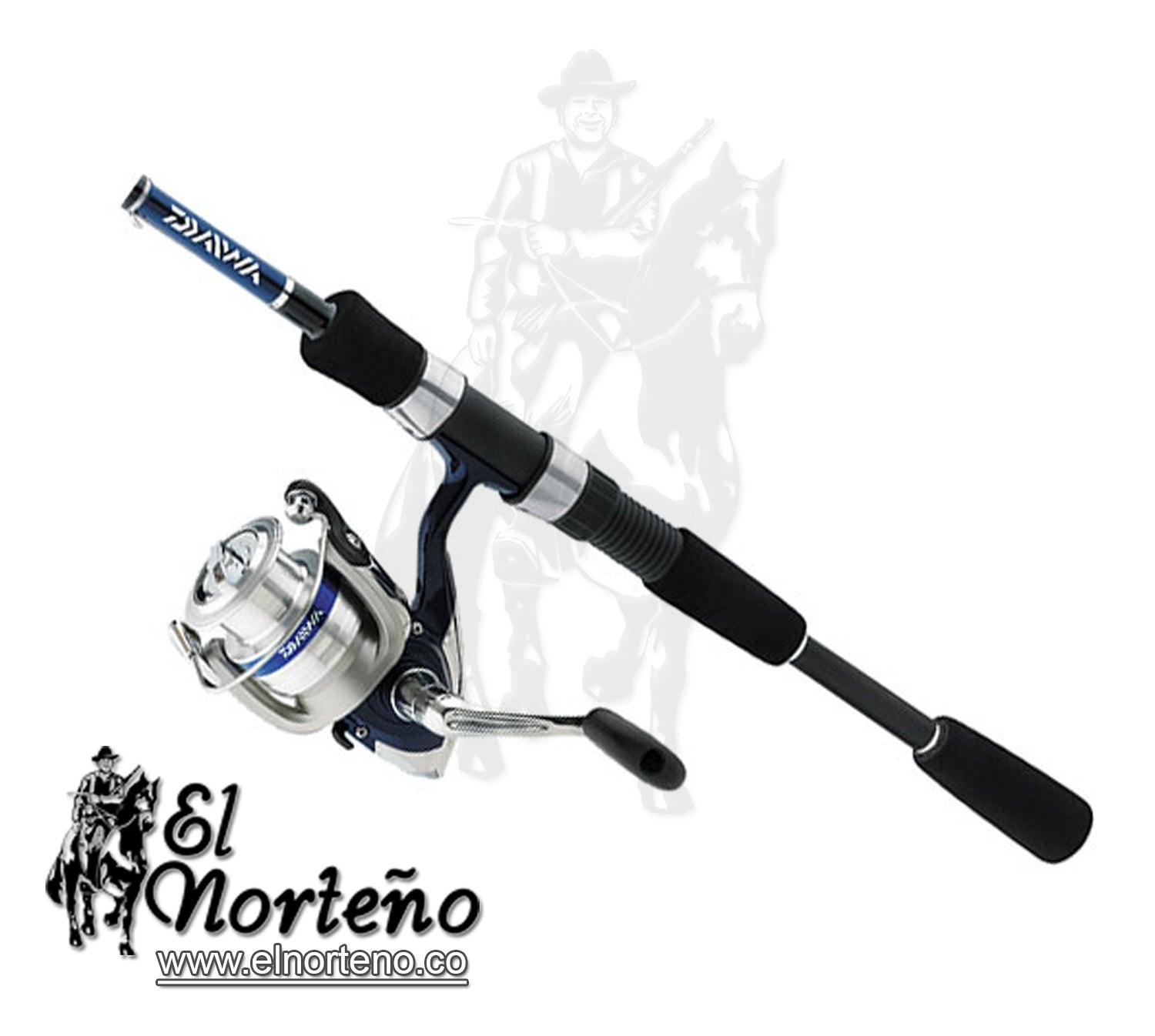 COMBO CAÑA SPINNING DAIWA DSH30-2B/F702M