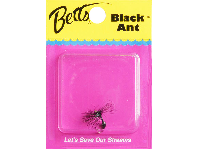 SEÑUELO MOSCA BETTS PERFECT BLACK ANT PA-8-9