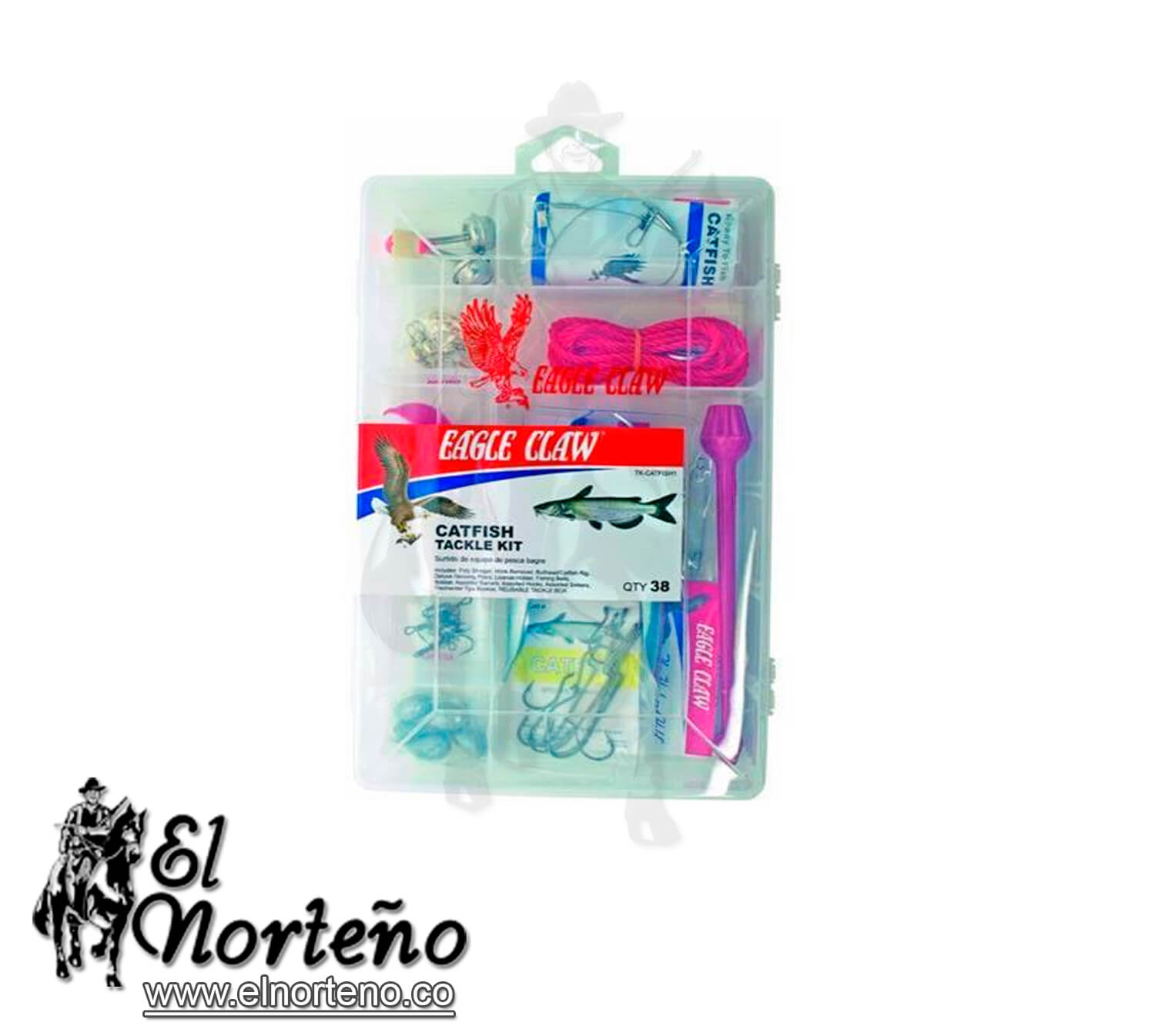 KIT DE PESCA TK-CATFISH1 EAGLE CLAW