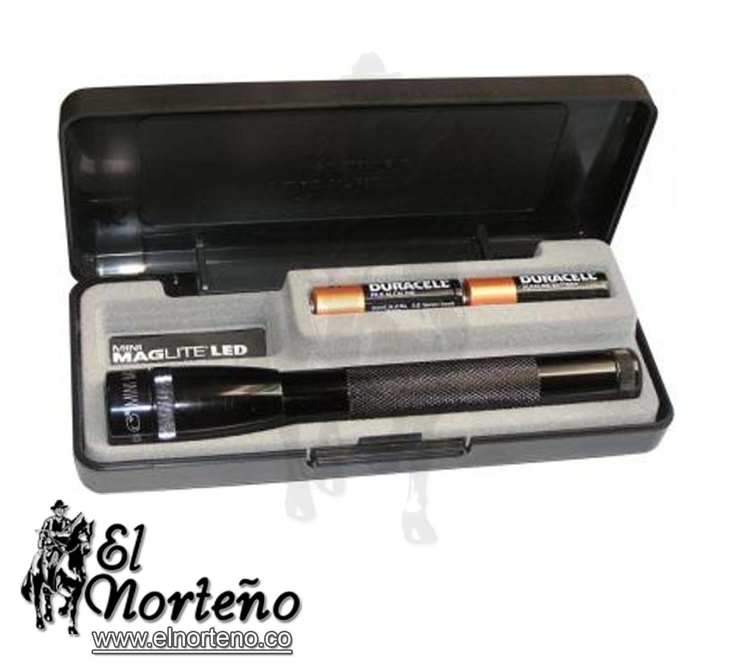 LINTERNA MAGLITE 2AA LED NEGRA