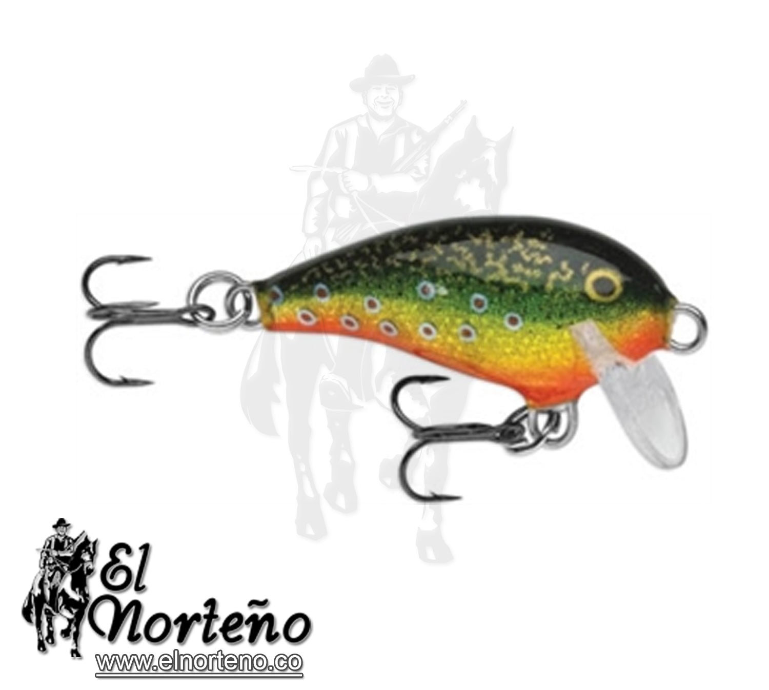 RAPALA MINI FAT RAP MFR03BTR  BROOK TROUT