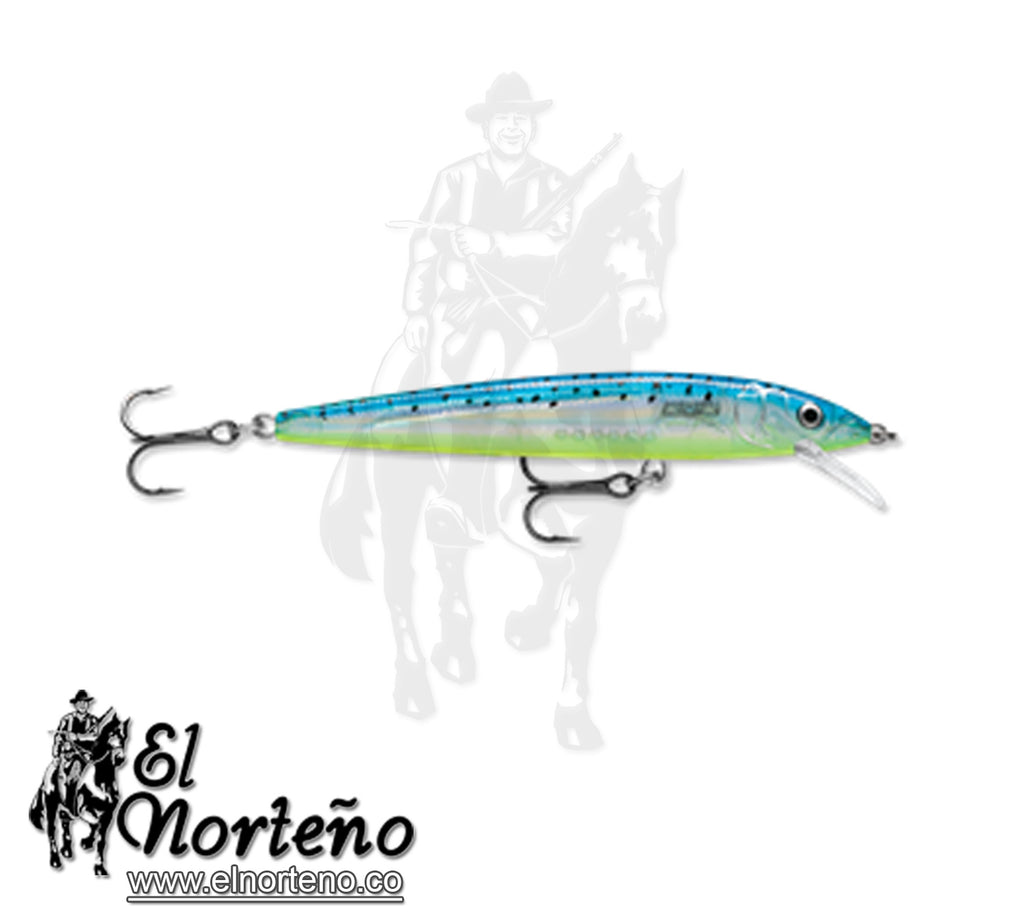 RAPALA HUSKY JERK HJ10GBM  GLASS BLUE MINNOW