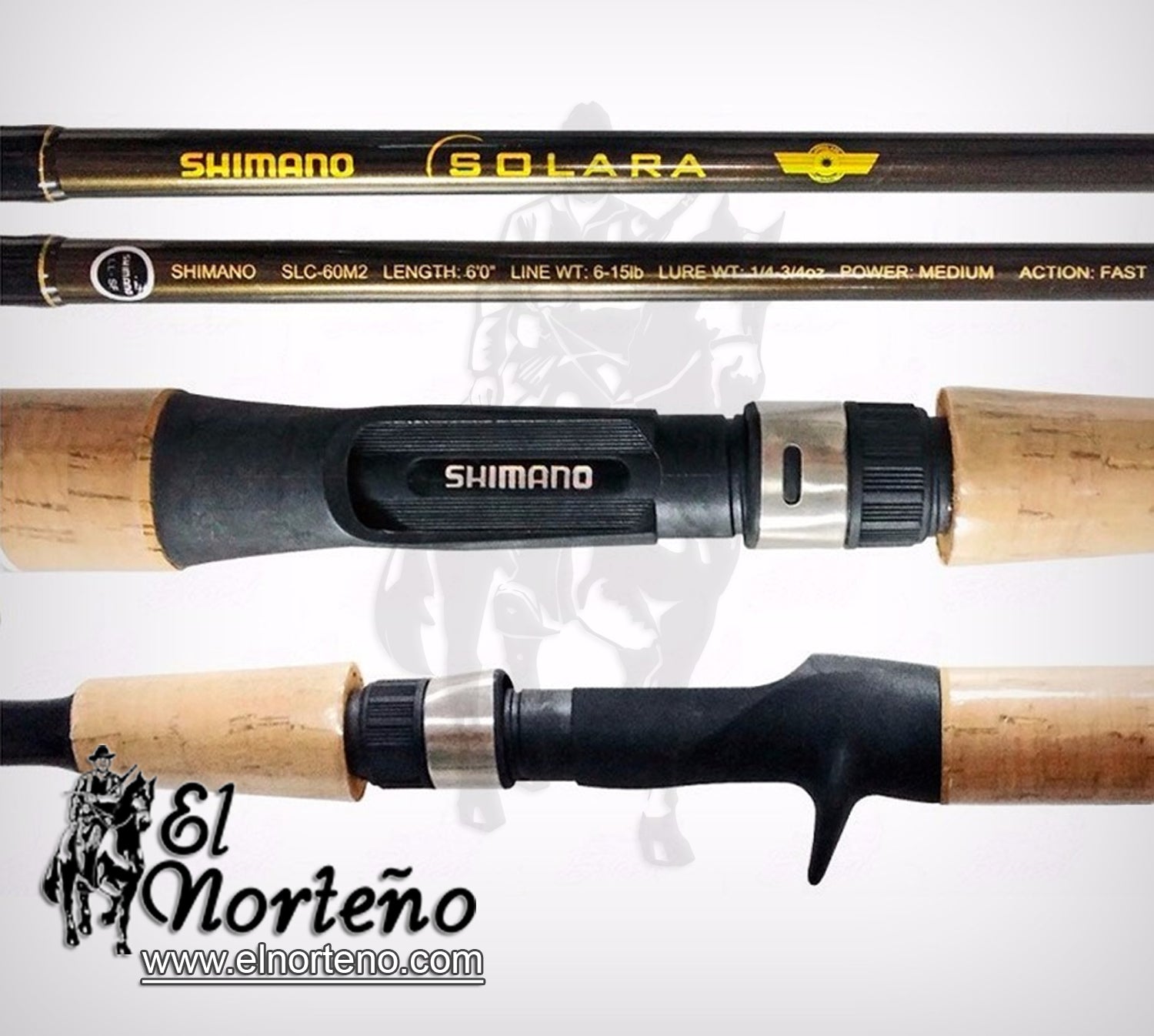 CAÑA SLC60M2 CASTING SOLARA SHIMANO