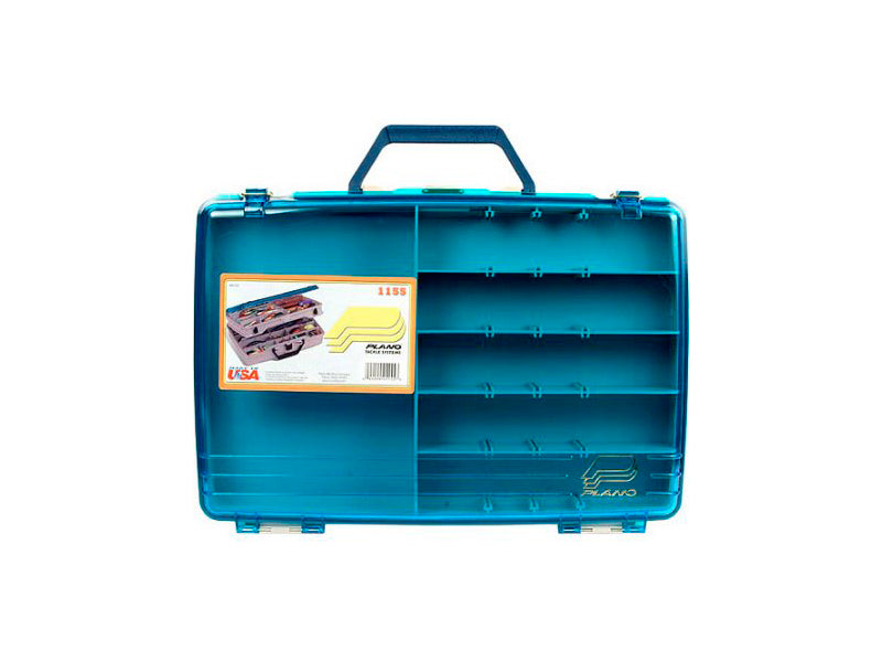 CAJA PLASTICA PLANO 1155-03 BEIGE-AZUL